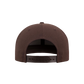 Snapback mit Farbkontrast brown