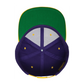 Snapback mit Farbkontrast pur/gold
