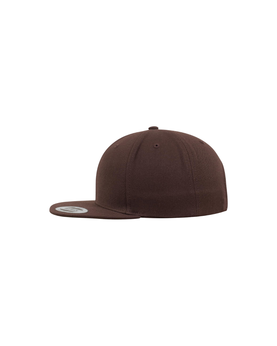 Snapback mit Farbkontrast brown