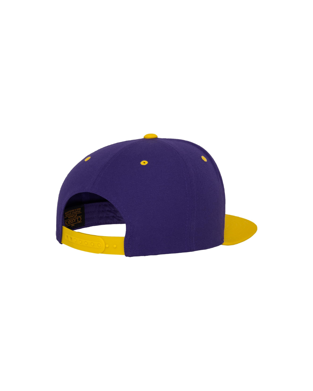 Snapback mit Farbkontrast pur/gold