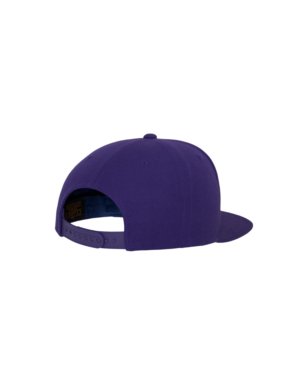 Snapback mit Farbkontrast purple