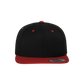 Snapback mit Farbkontrast black/red