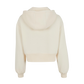 Ladies cropped Zipper sand