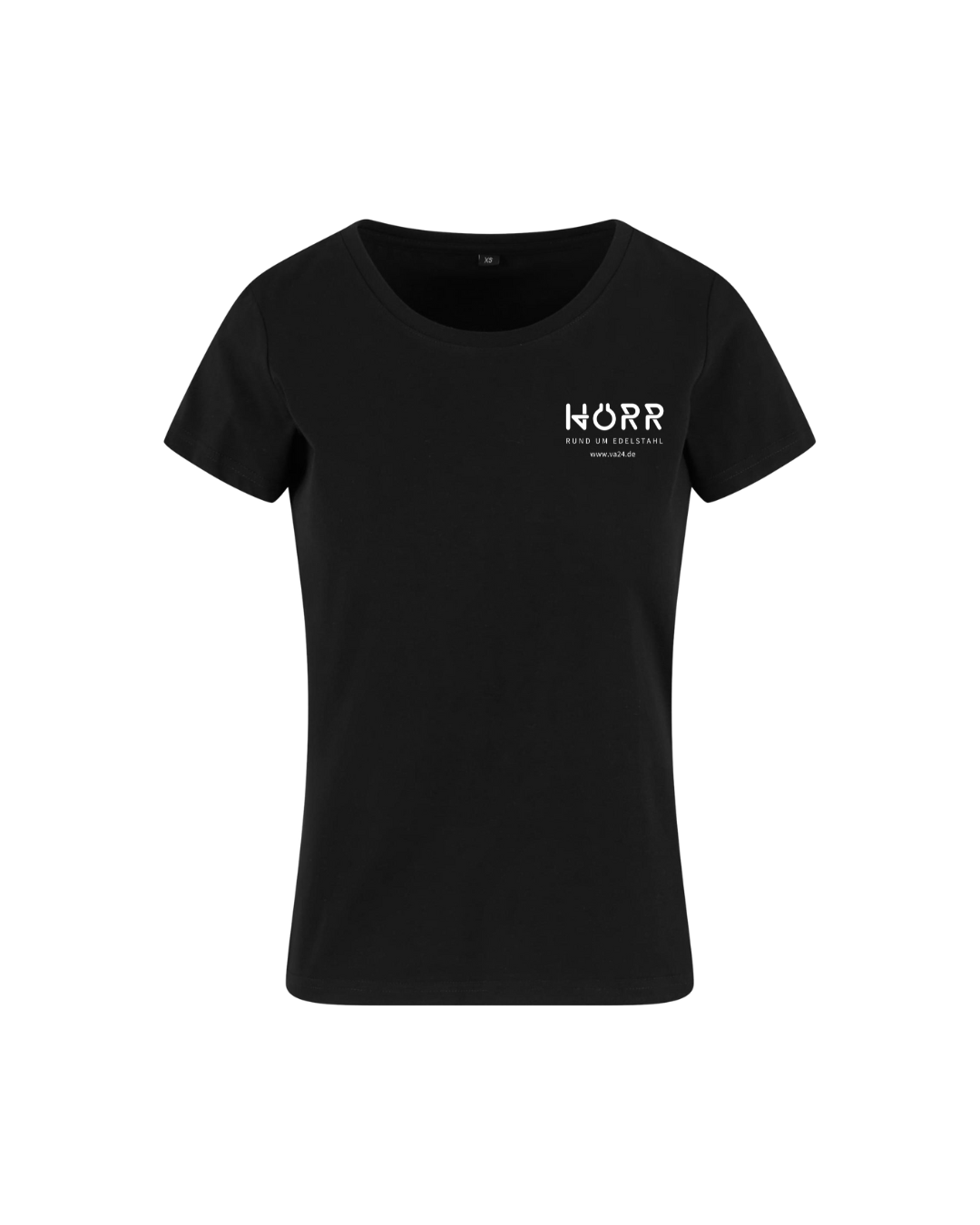 Damen T-Shirt inkl Druck in schwarz