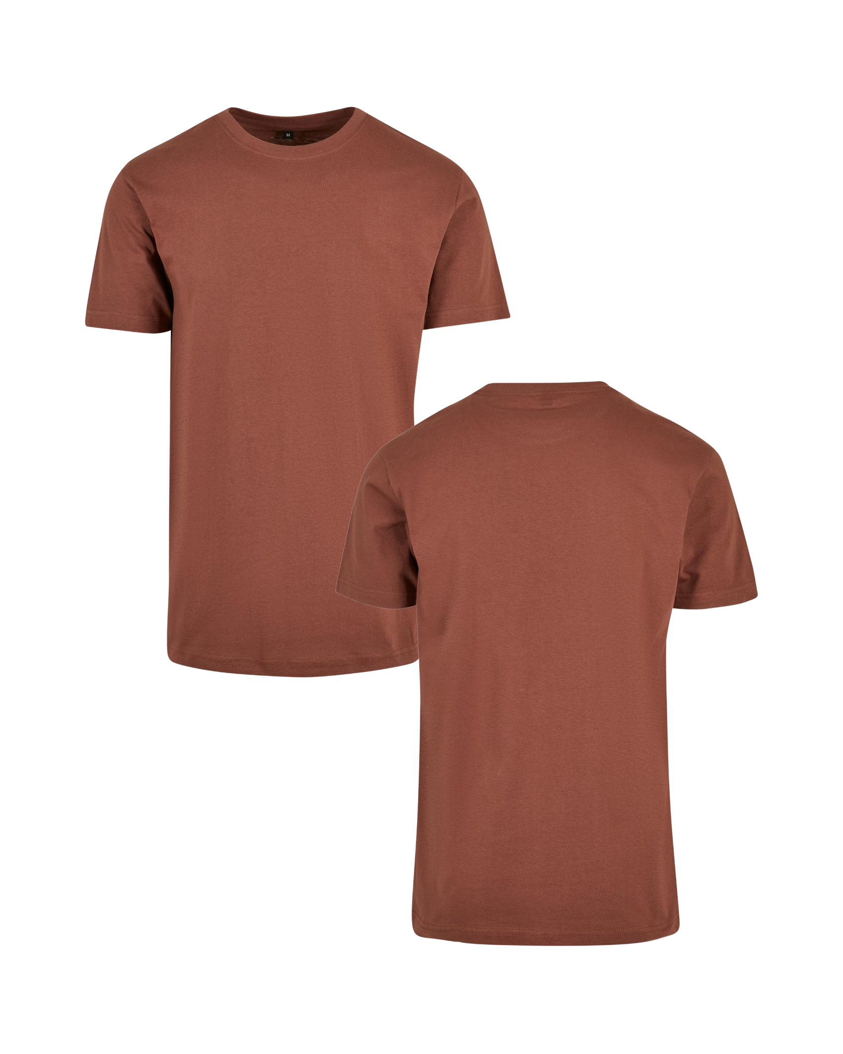 T-Shirt inkl Druck in bark