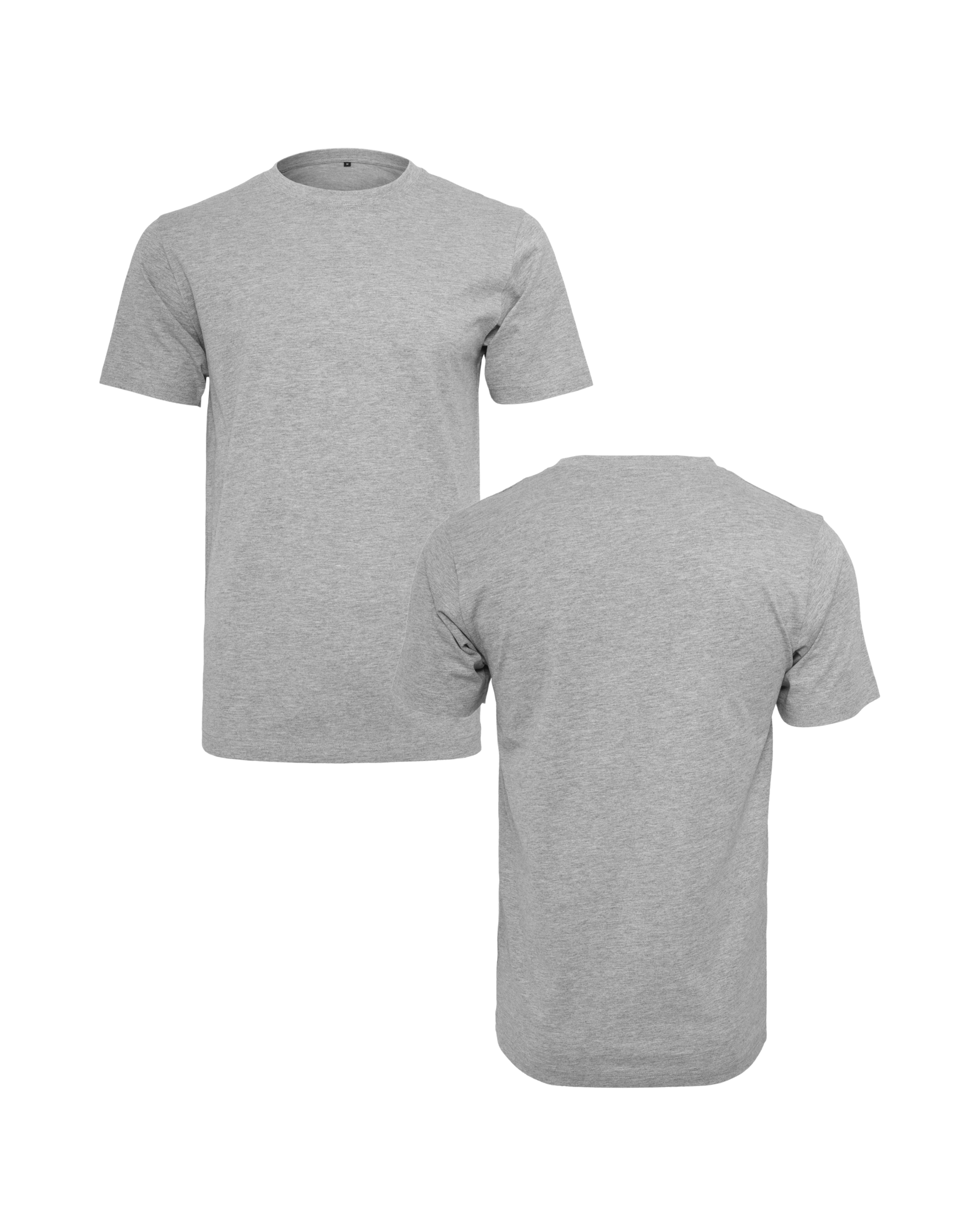 T-Shirt inkl Druck in grey