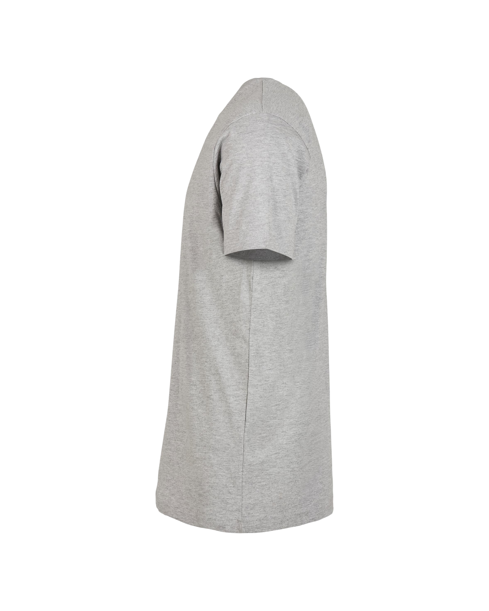 T-Shirt inkl Druck in heather grey