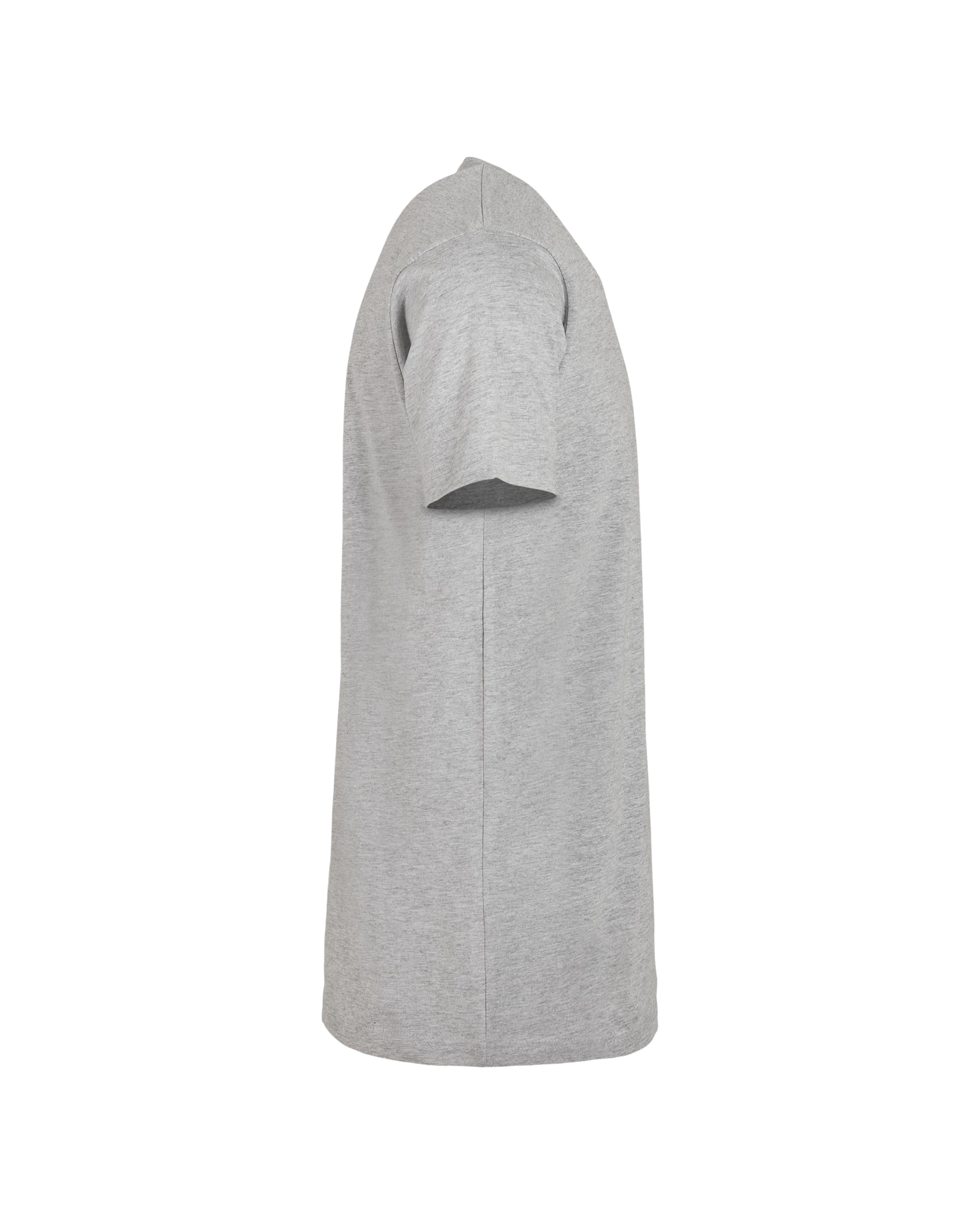 T-Shirt inkl Druck in heather grey