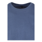 T-Shirt inkl Druck in vintageblue