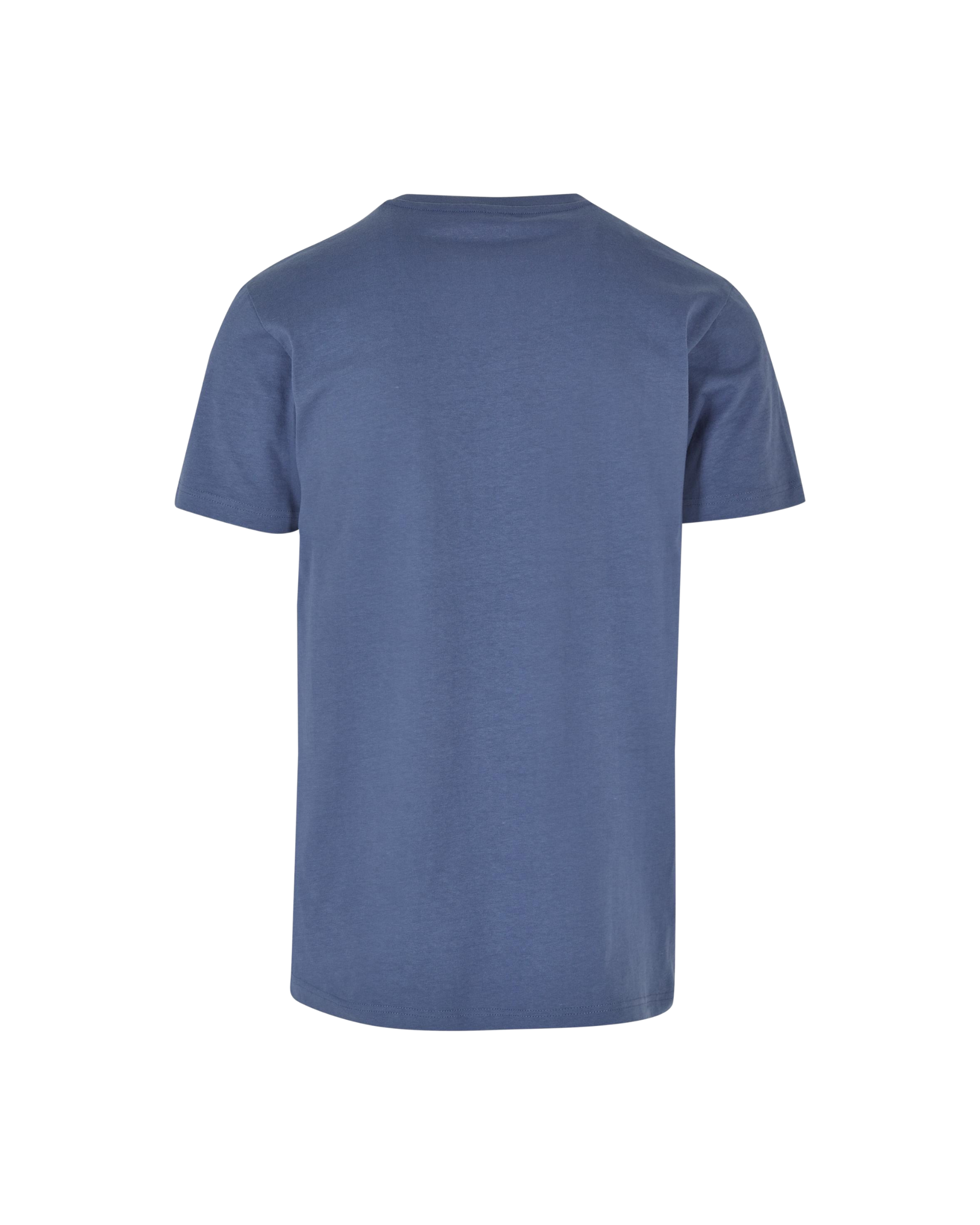 T-Shirt inkl Druck in vintageblue