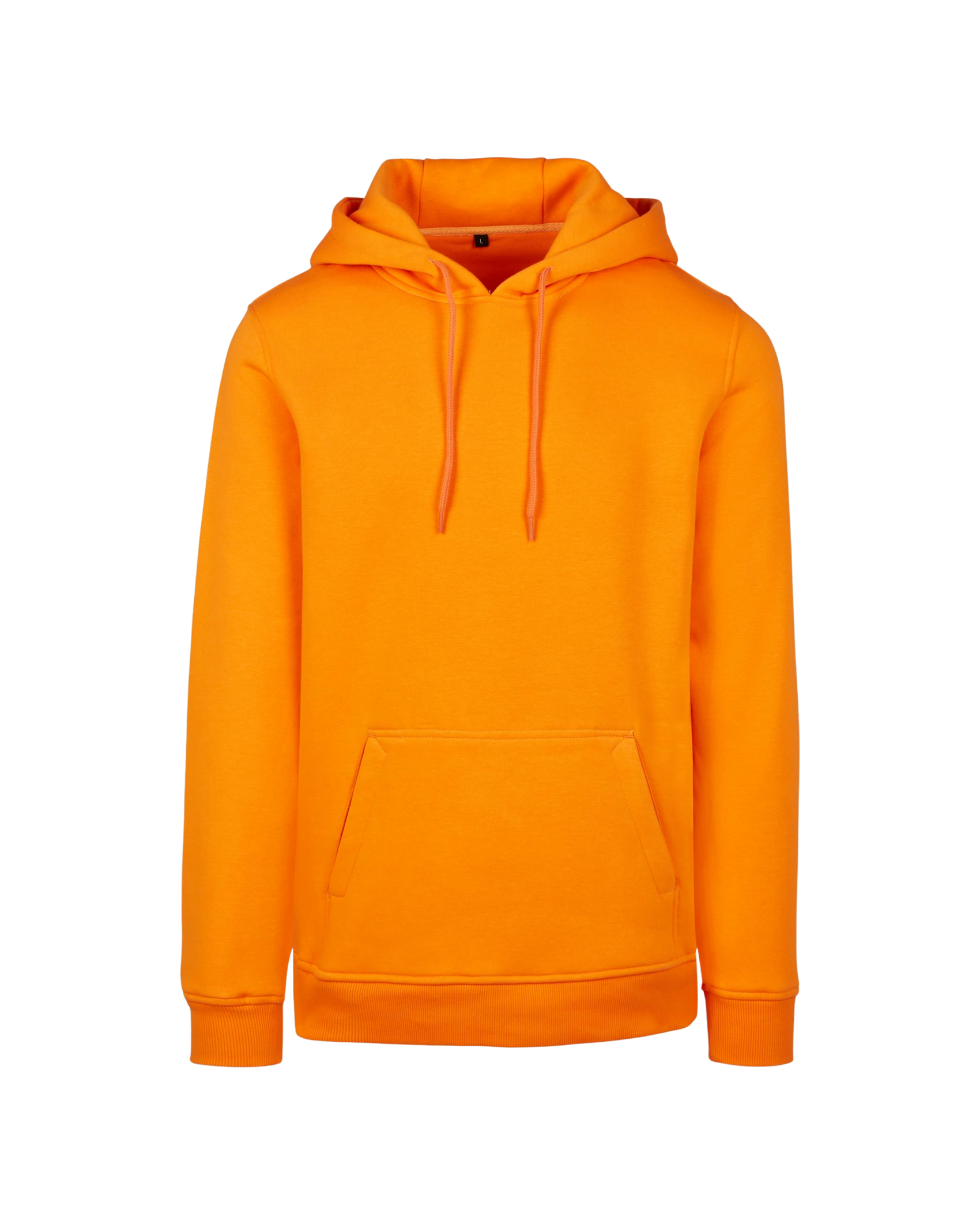 Hoodie inkl Druck in paradise orange