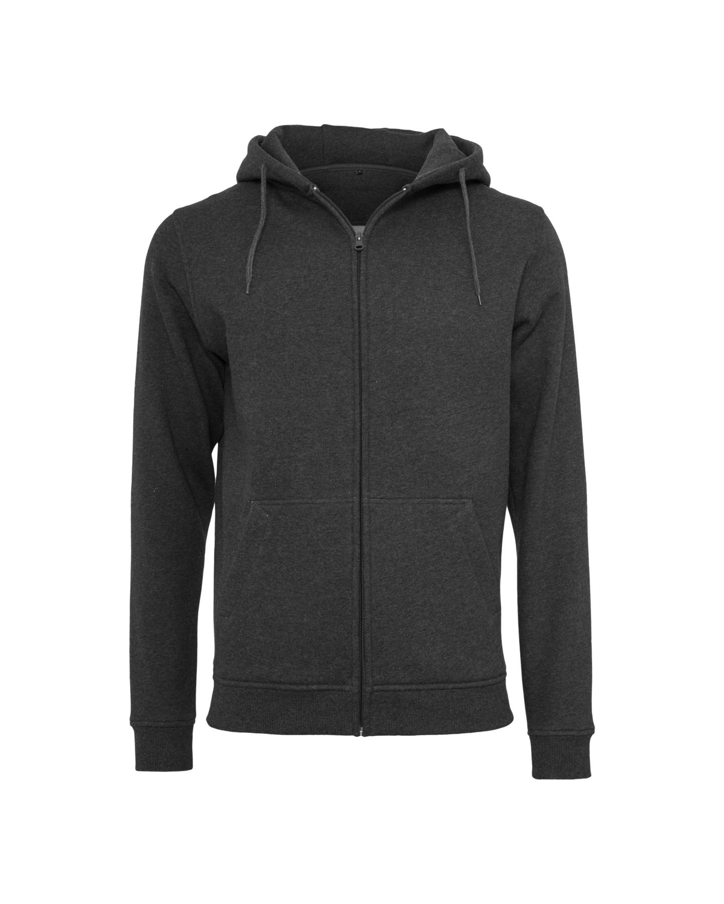 Zipper inkl Druck in charcoal