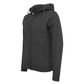 Zipper inkl Druck in charcoal