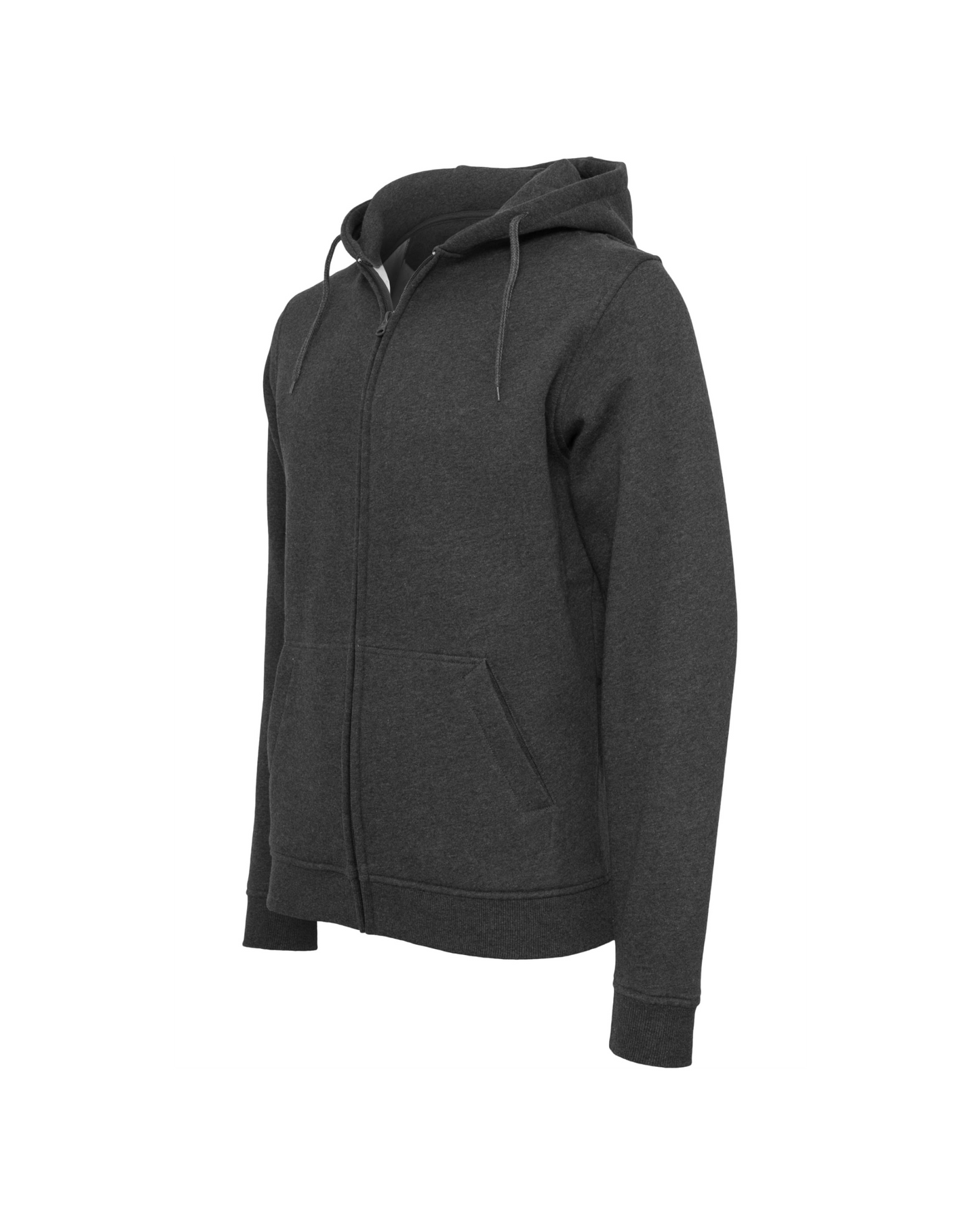 Zipper inkl Druck in charcoal