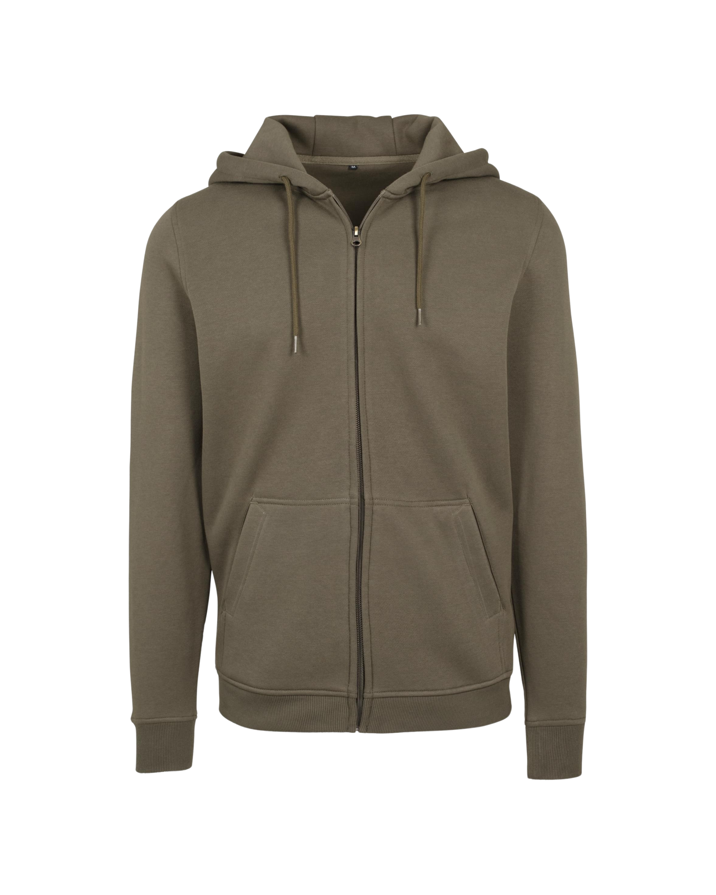 Zipper inkl Druck in olive