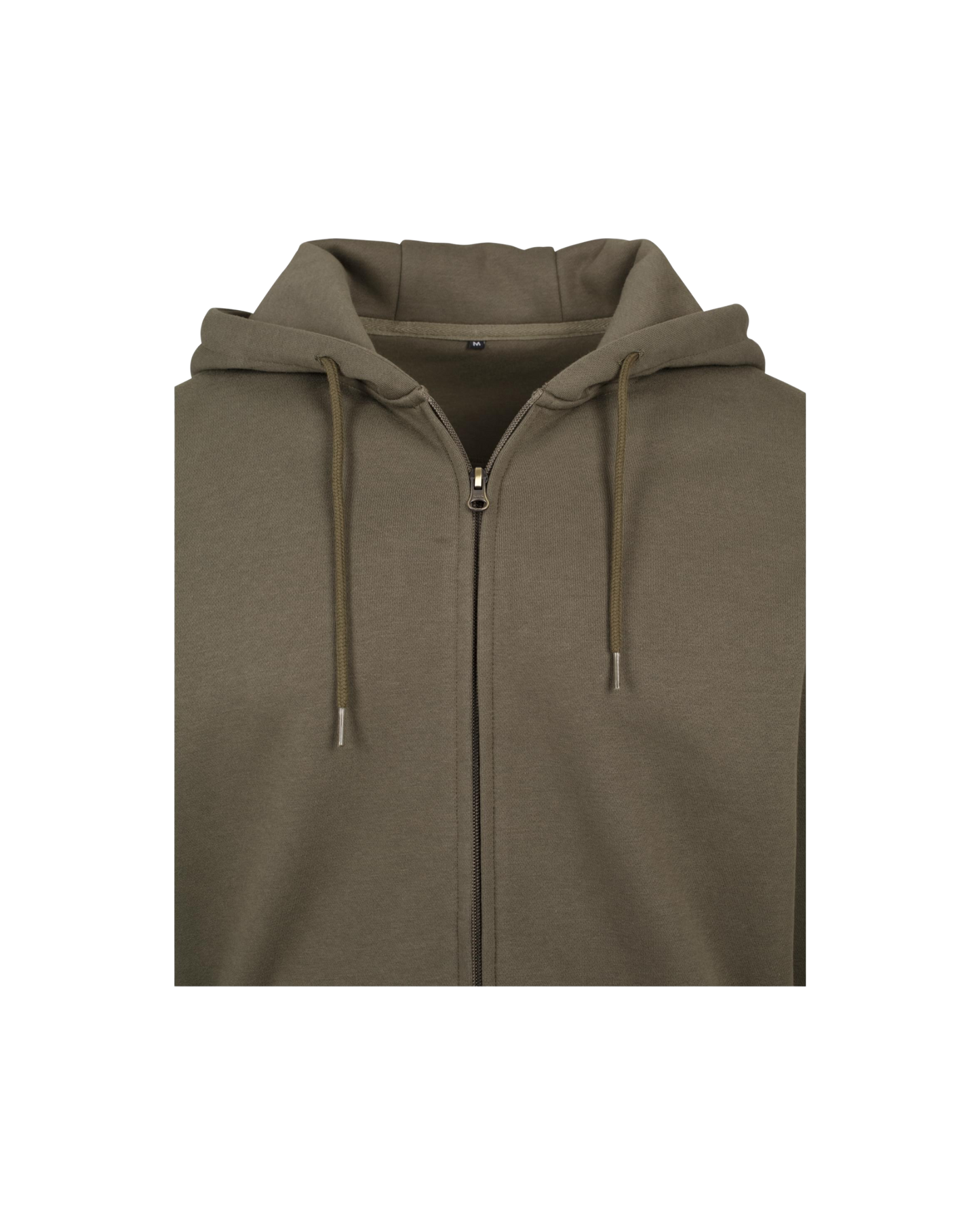 Zipper inkl Druck in olive