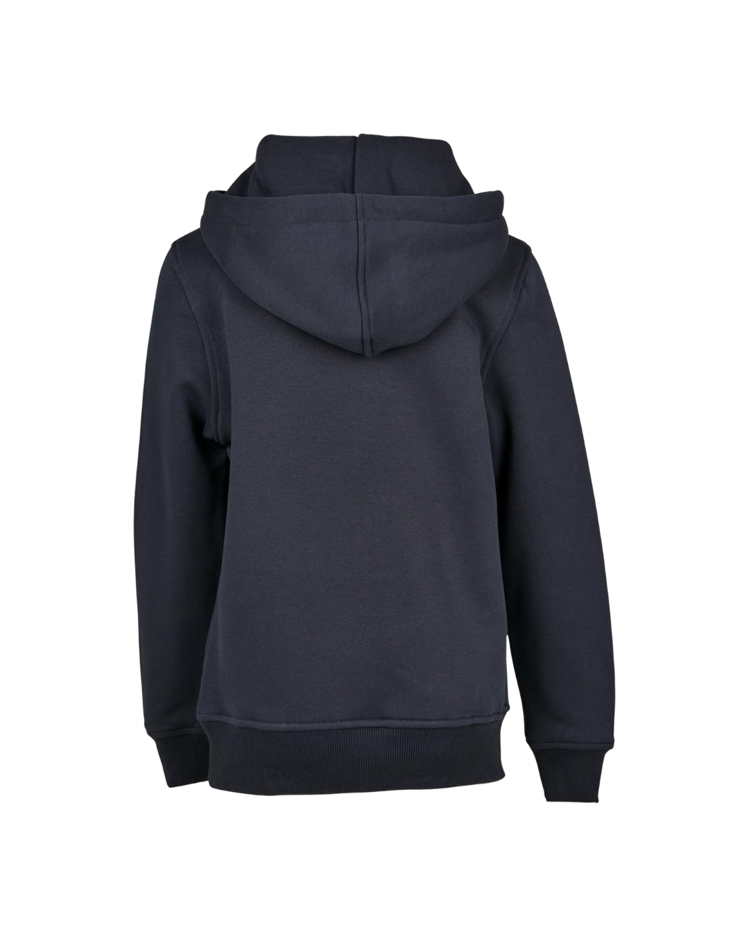 Kids Hoodie mit Rückenansicht  in navy