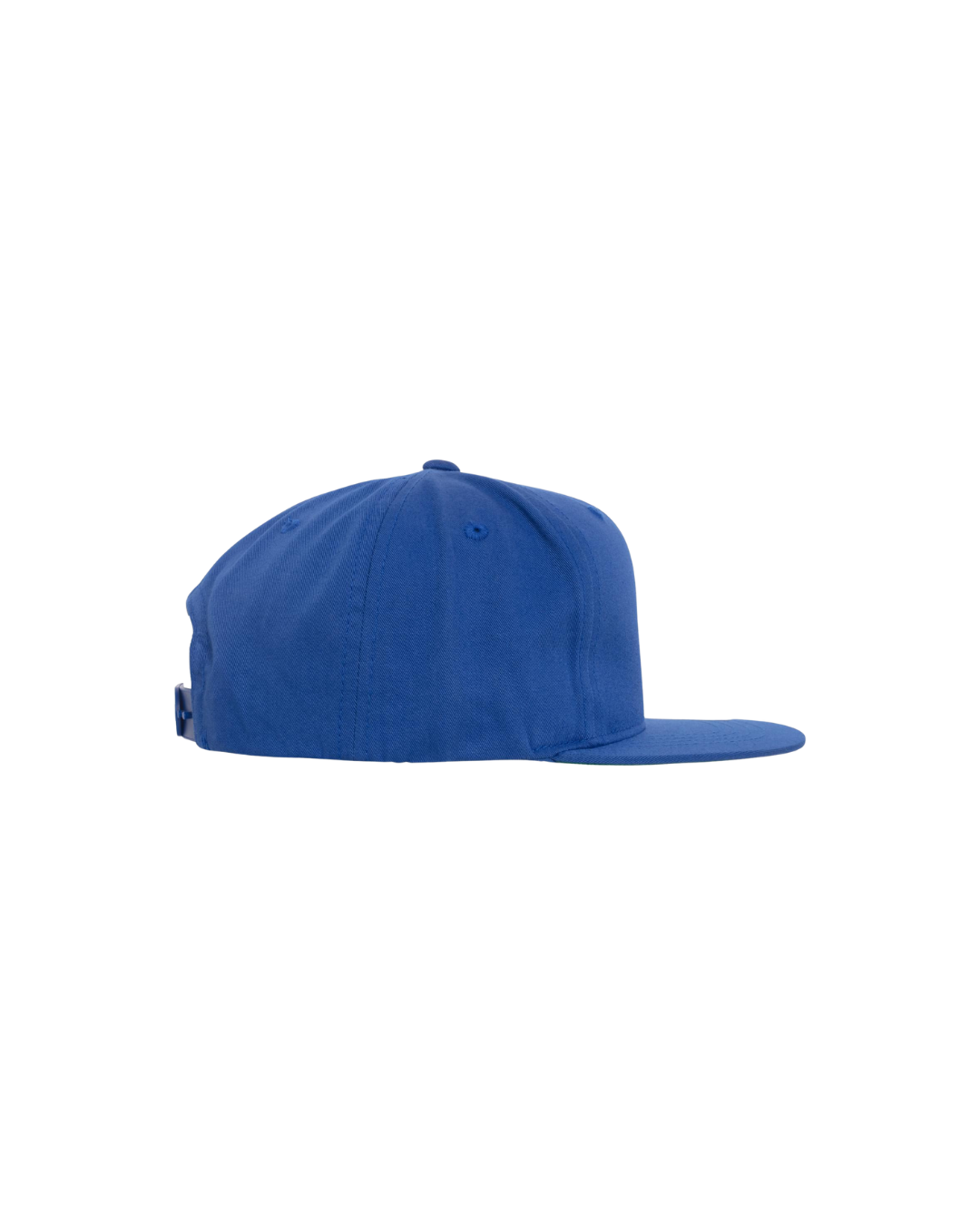Seitenansicht recjts royal blaues Cappi