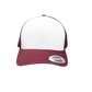 Caps Retro Trucker bordeaux/weiss