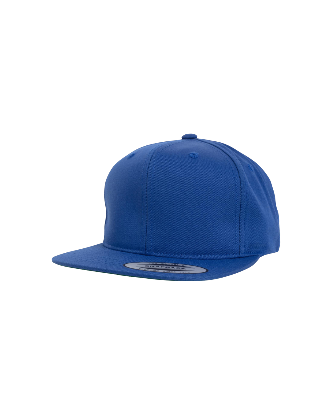 schräfe Vorderansicht royal blaues Cappi