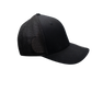Caps Retro Trucker schwarz/schwarz