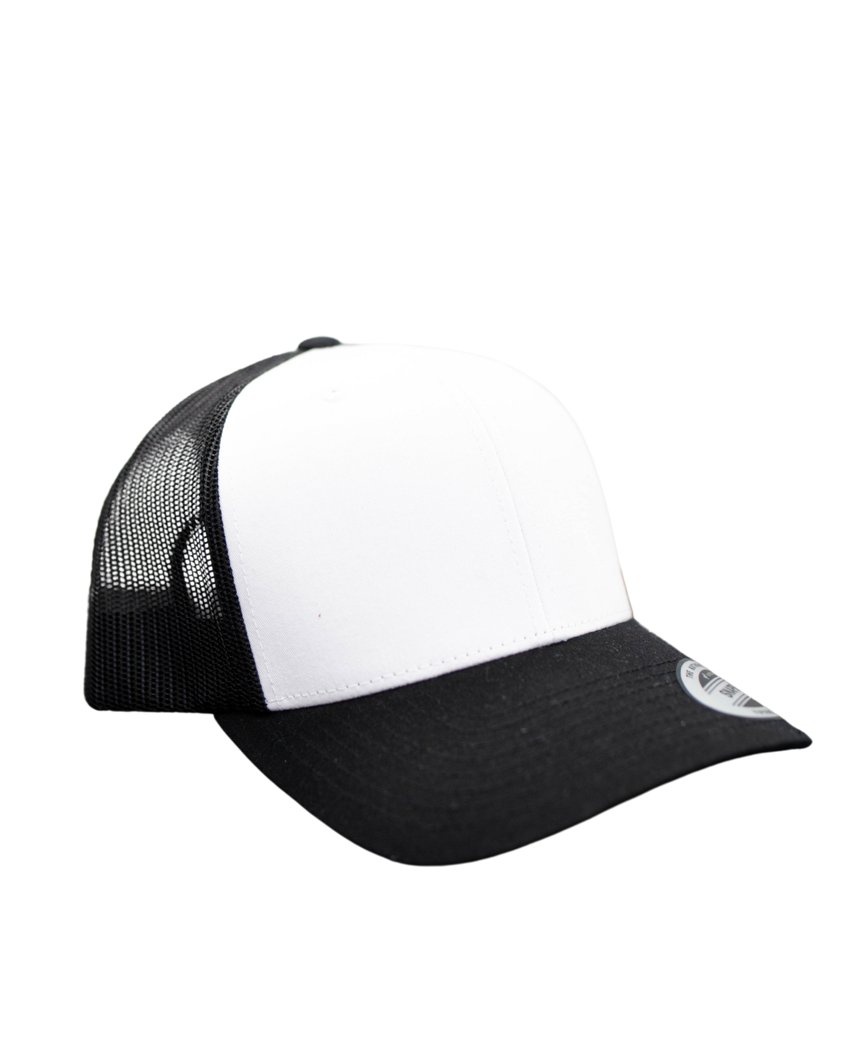 Caps Retro Trucker schwarz/weiss