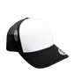 Caps Retro Trucker schwarz/weiss