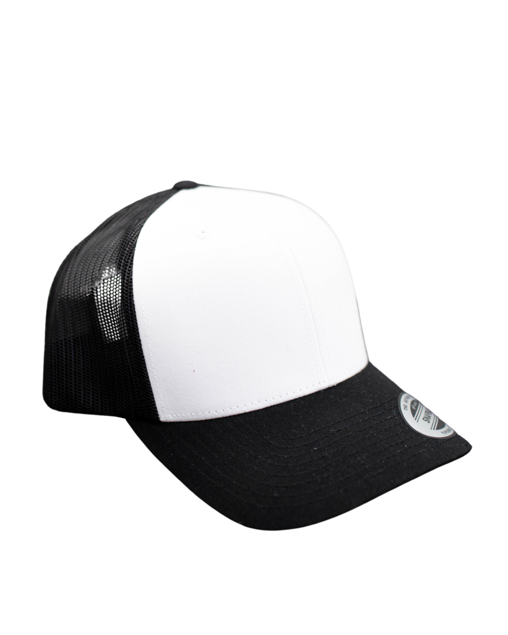 Caps Retro Trucker schwarz/weiss