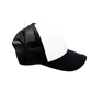 Caps Retro Trucker schwarz/weiss