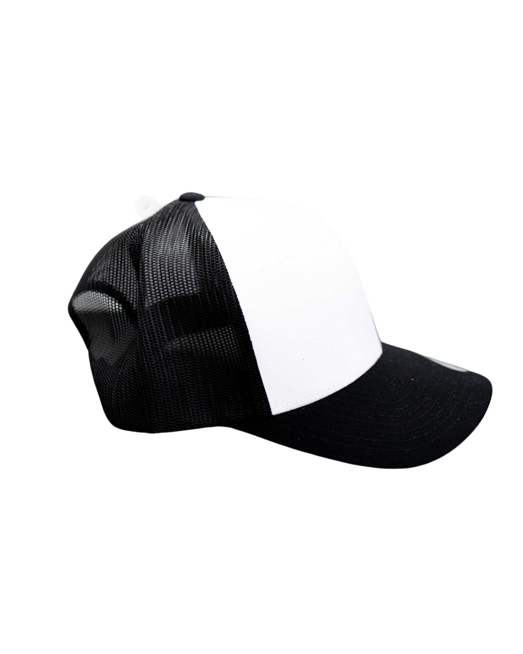 Caps Retro Trucker schwarz/weiss