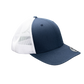 Caps Retro Trucker weiss/blau