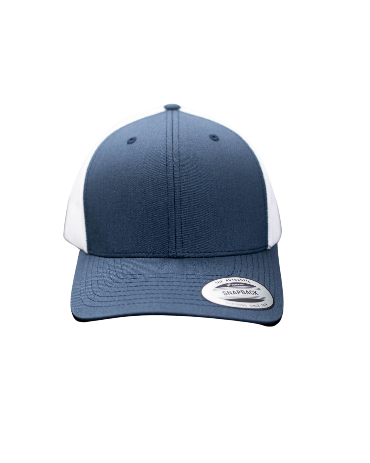 Caps Retro Trucker weiss/blau