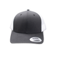 Caps Retro Trucker weiss/grau